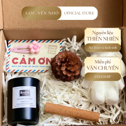 Set Quà Tặng Nến Thơm - Hộp Quà Tặng Kèm Gấu Và Kẹp Quà Tặng Sinh Nhật Và Các Dịp Lễ