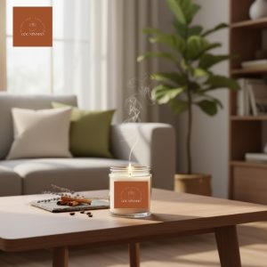 Nến thơm trang trí phòng khách