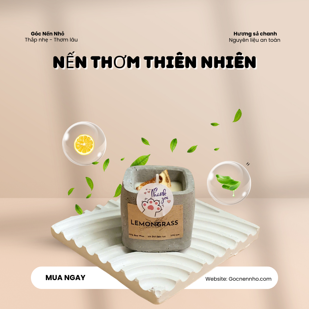 Nến Thơm Để Bàn