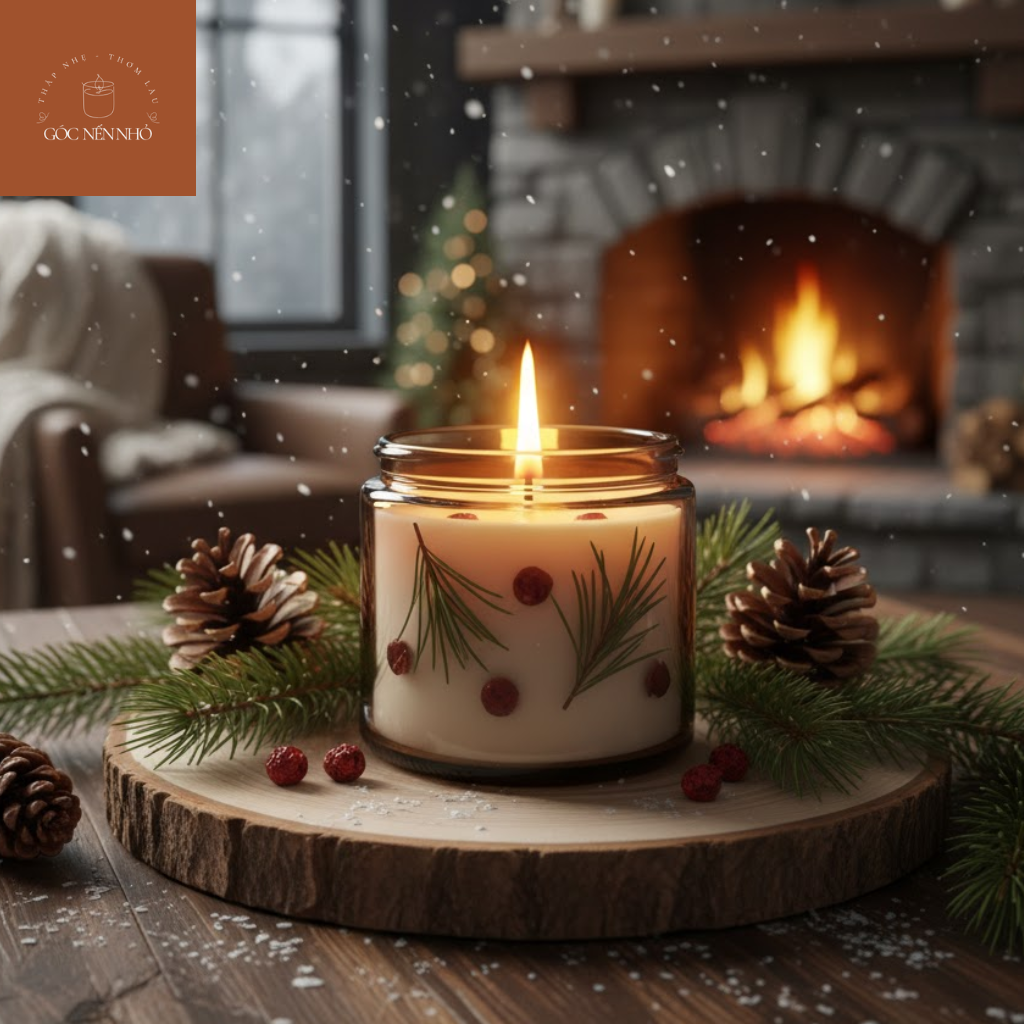 Nến thơm thiên nhiên không chất độc hại