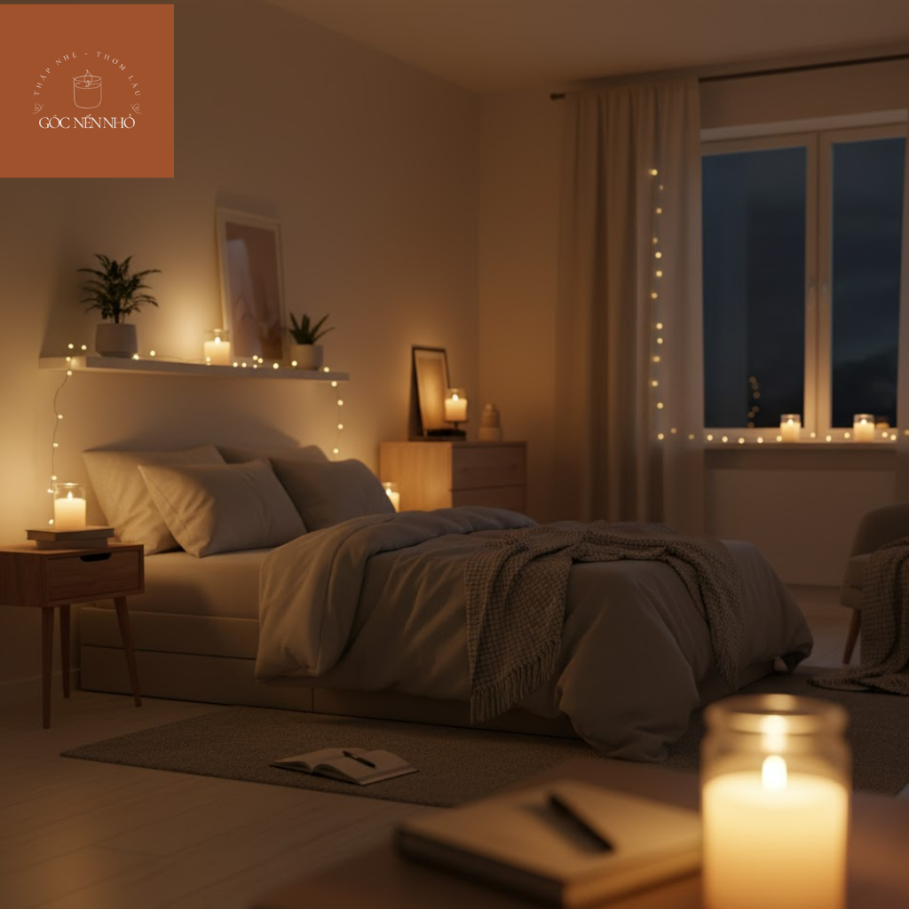 Nến thơm thiên nhiên không hóa chất