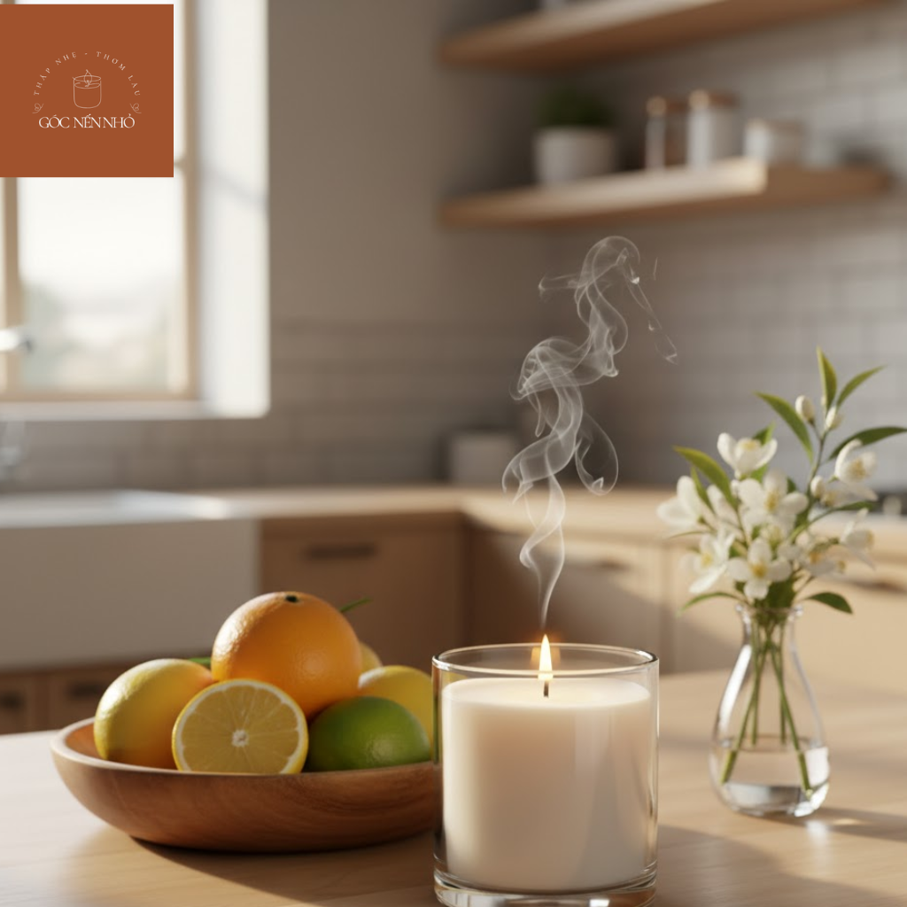 Nến Thơm Mùi Bạc Hà