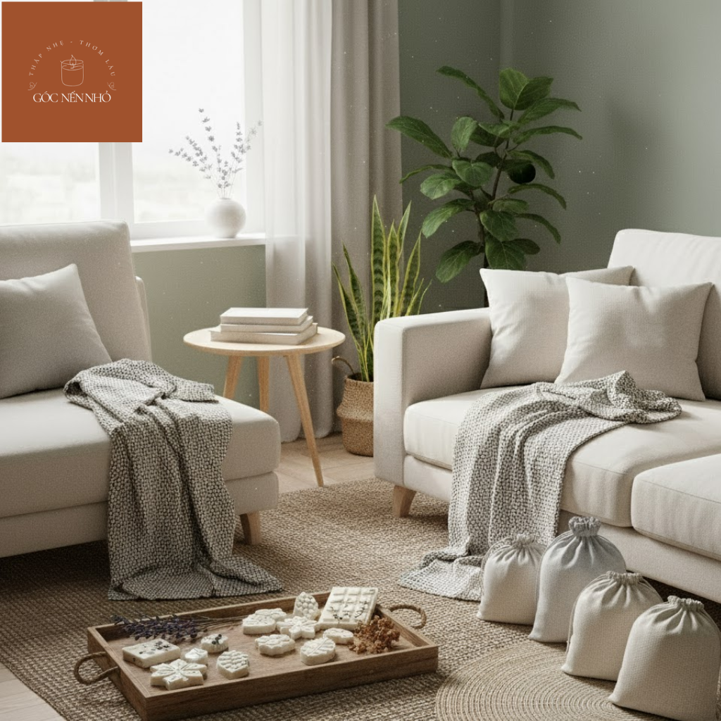 Nến thơm thiên nhiên không chất độc hại