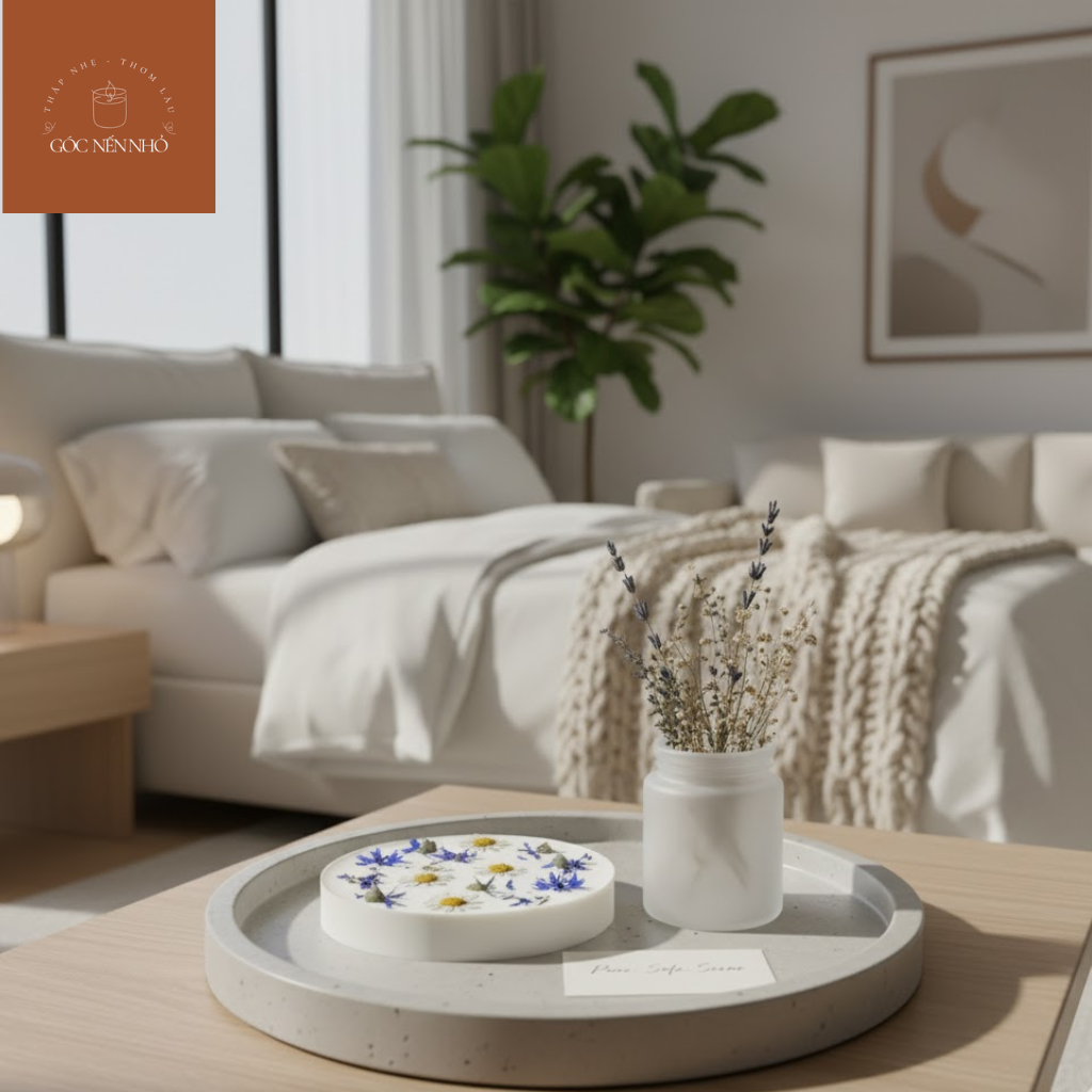 Nến Thơm Mùi Hoa Oải Hương