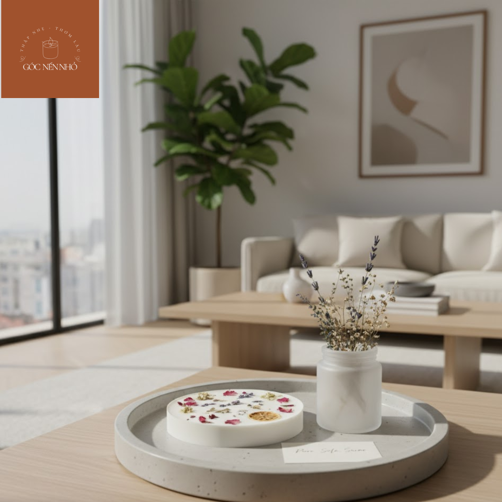 Nến thơm thiên nhiên không hóa chất