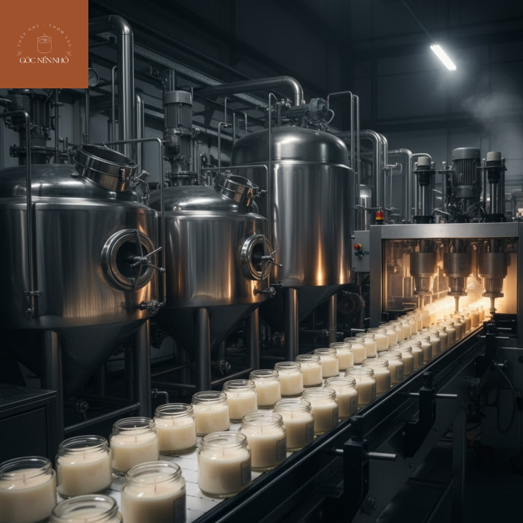 Nến Thơm thiên nhiên không hóa chất