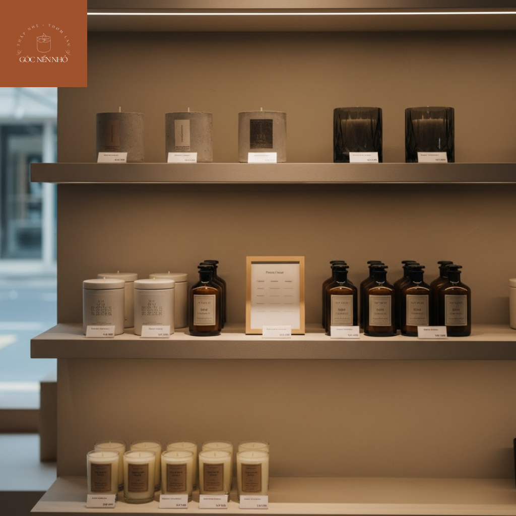 Nến thơm thiên nhiên không hóa chất